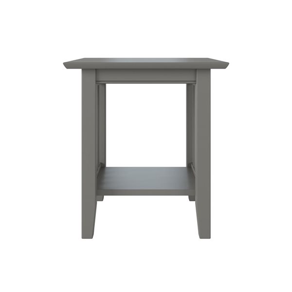 AFI Mission Set of 2 Gray Rectangular End Table