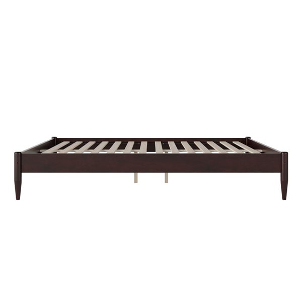 AFI Pasadena 12" King Low Profile Platform Bed in Espresso