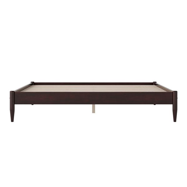 AFI Pasadena 12" King Low Profile Platform Bed in Espresso