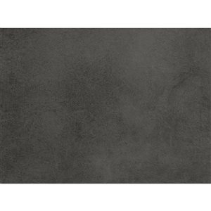 Tuiles murales autocollantes en vinyle par Décor WOW 12 x 24 po gris foncé Luxor, 10/pqt