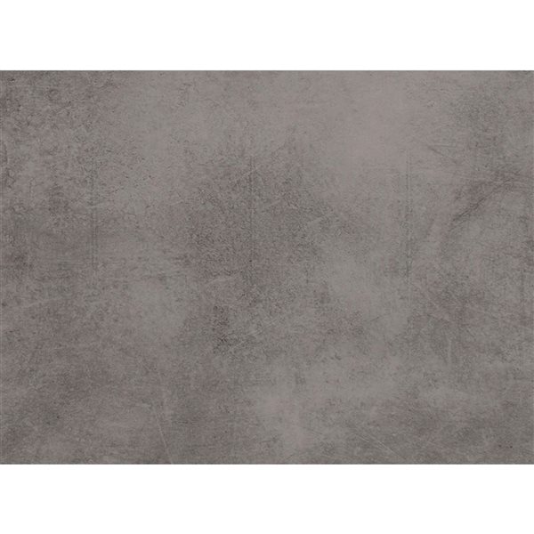 Tuiles murales autocollantes en vinyle par Décor WOW 12 x 24 po gris moyen Luxor, 10/pqt