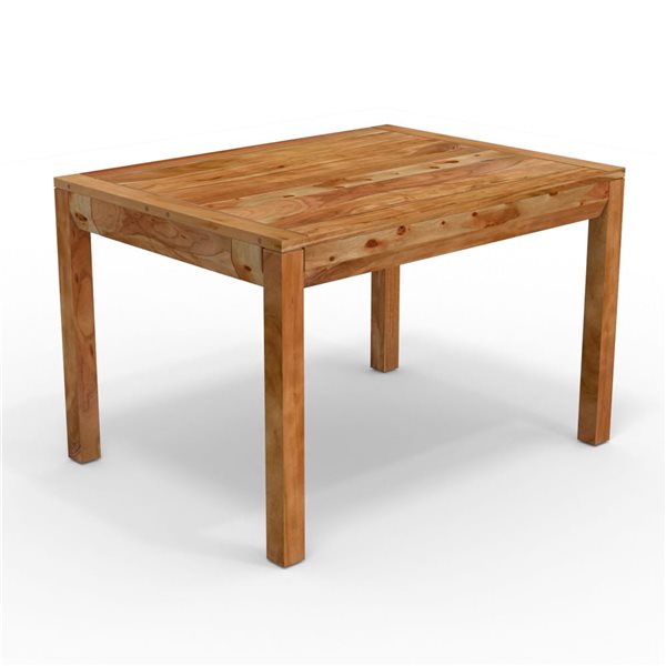 MobX 47 to 83-in Extendable Indoor Acacia Wood Dining Table - Legs Included