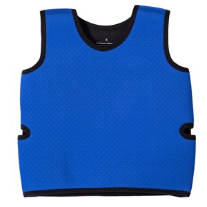 ShpilMaster Sensory Compression Vest for Kids With Processing Issues - Large - Blue