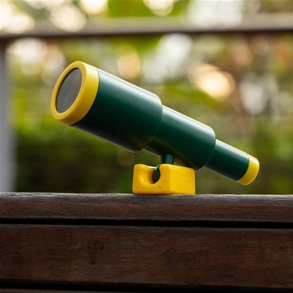 PLAYBERG Kids Green Plastic Outdoor Playground Telescope