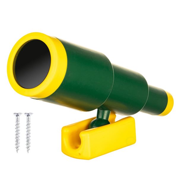 PLAYBERG Kids Green Plastic Outdoor Playground Telescope