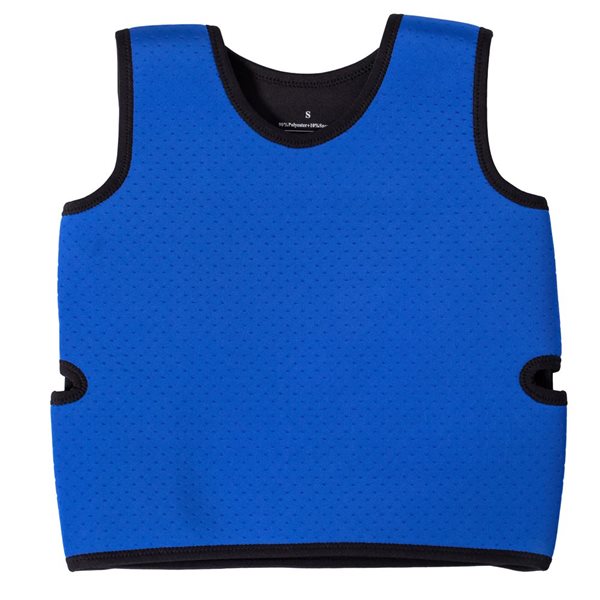 ShpilMaster Sensory Compression Vest for Kids With Processing Issues - X-Small - Blue