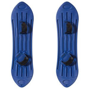 ShpilMaster Set of 2 Blue Kids Plastic Outdoor Snowboard Ice Sled