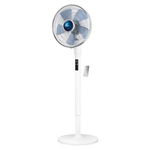 Rowenta Turbo Silence Extreme+ 16-in 5-Speed White Stand Fan