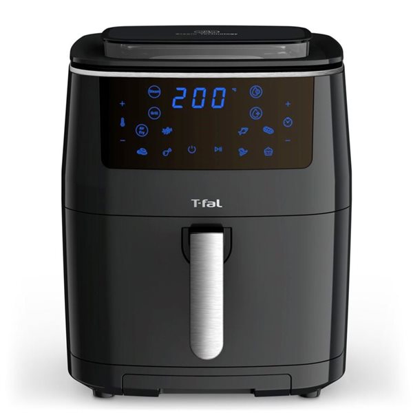 T-fal Easy Fry 7-in1 XXL Digital Air Fryer, Steam and Grill, Black