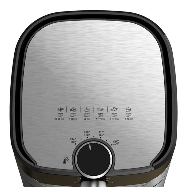 T-fal Easy Fry Prestige XL 8-in-1 Air Fryer and Grill, Stainless Steel