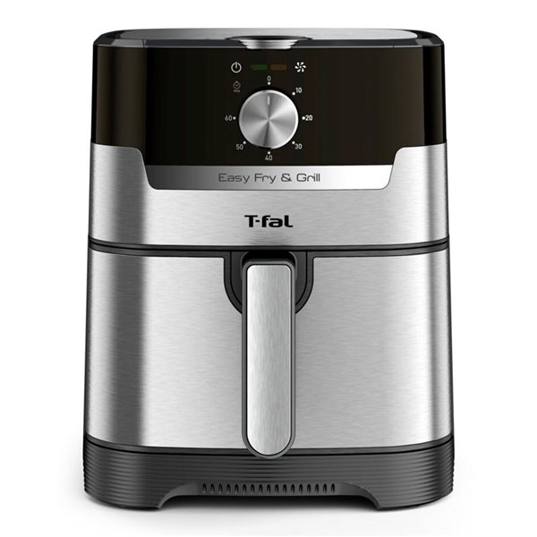 T-fal Easy Fry Prestige XL 8-in-1 Air Fryer and Grill, Stainless Steel