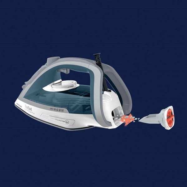 T-fal Ultraglide Anti Calc Plus 1800W Steam Iron - Blue