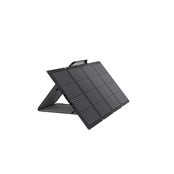 Panneau solaire portatif EcoFlow noir 82 po x 72 po 220 W