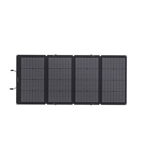 Panneau solaire portatif EcoFlow noir 82 po x 72 po 220 W