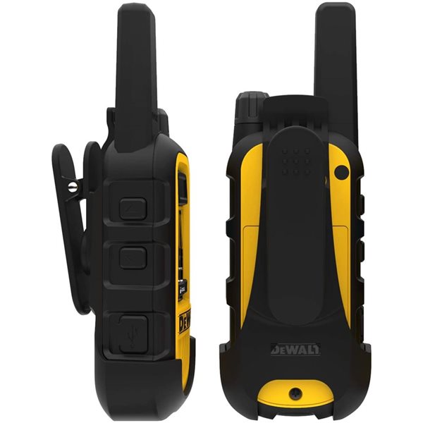 Heavy Duty Two-Way Radio by DeWALT - DXFRS800 - Yellow - 2/Pack