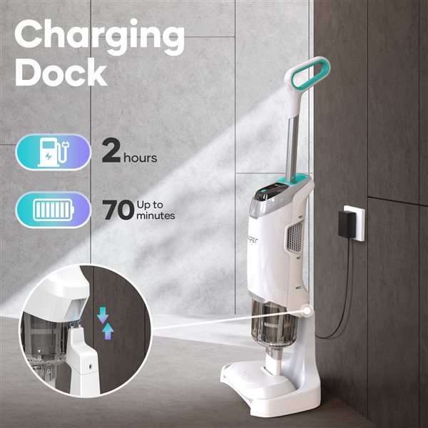 Aiper Pilot V2 Rechargeable Handheld Pool Vacuum w/Charging Dock