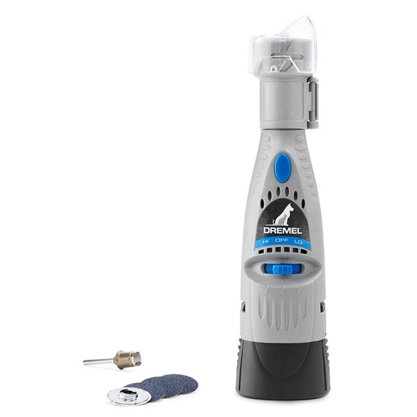 Ensemble d'accessoires de toilettage pour animaux Dremel