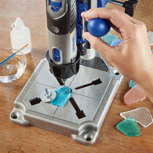 Dremel 220-01 WorkStation- Small Drill Press, Rotary Tool Holder and Flex Shaft Holder