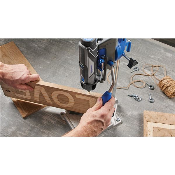 Dremel 220-01 WorkStation- Small Drill Press, Rotary Tool Holder and Flex Shaft Holder