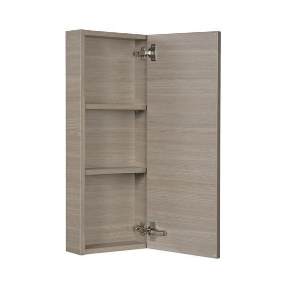 Cutler Kitchen & Bath Silhouette 30-in H x 11.5-in W Aria 2-Shelves Medecine Cabinet