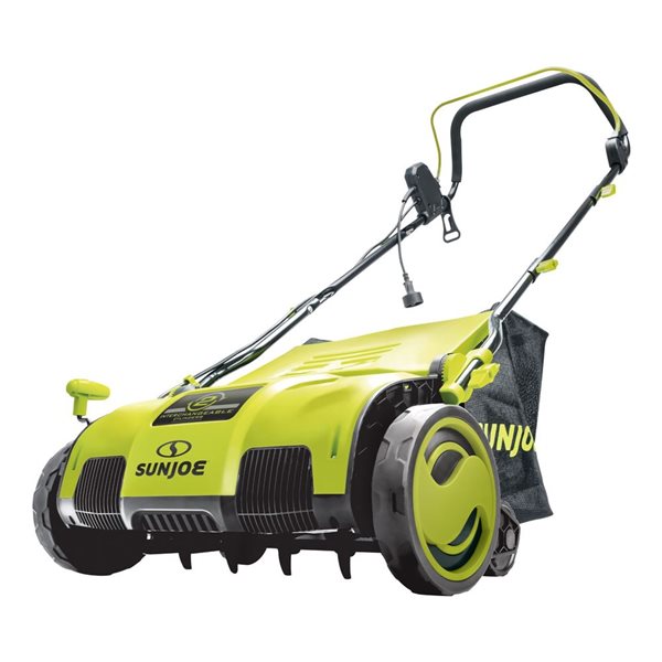 Sun Joe 15-in 13-Amp Electric Lawn Dethatcher AJ805E | RONA