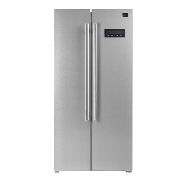 Forno Salerno 15.6 Cu.Ft. 33" Side-by-Side Refrigerator