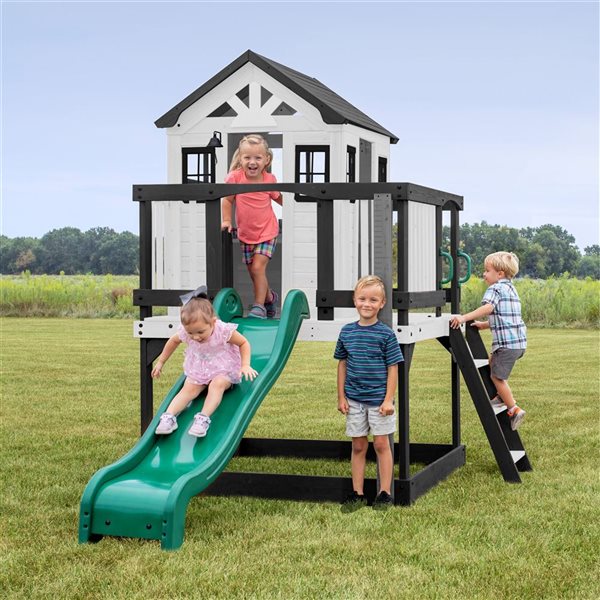 Backyard Discovery Sweetwater Heights Elevated Children Playhouse