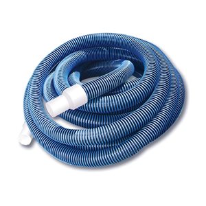 Pool Central 24-ft x 1.25-in Spiral Wound EVA Pool Vacuum Hose w/ Cuff