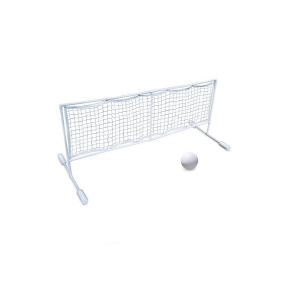 Swim Central 86-in White Swimming Pool Floating Volleyball Game w/ Net And Ball