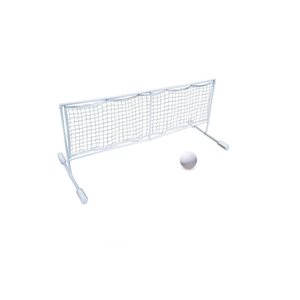 Swim Central 86-in White Swimming Pool Floating Volleyball Game w/ Net And Ball