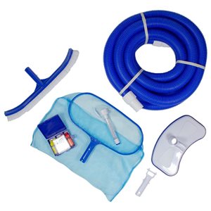 Pool Central 7-Piece Assorted Pool Maintenance Cleaning Kit