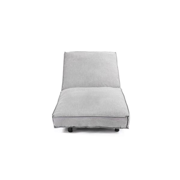 Outdoorz Essentials Fun Lounger Light Grey Patio Lounge Chair