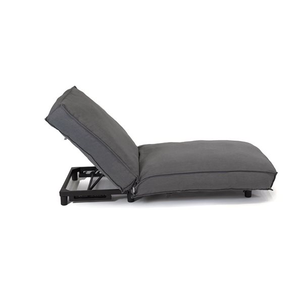 Outdoorz Essentials Fun Lounger Gray Patio Lounge Chair