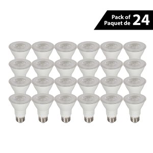 Luminus 50W Equivalent Daylight 5000K E26 PAR20 LED Dimmable Bulb- 24/Pack