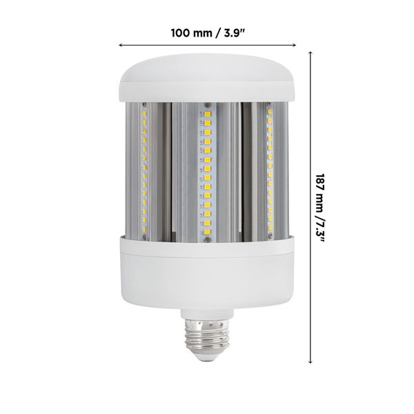 Ampoule à DEL non-réglable Luminus éq. 500W E26 4000K blanc froid