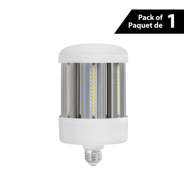 Luminus 500W Equivalent Cool White 4000K E26 LED Intense Corn Light Non-Dimmable Bulb