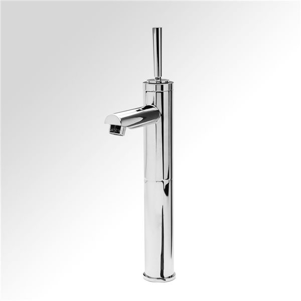 Spa Bathe Colonna Polished Chrome Deck-Mount Single Hole Bathroom Faucet