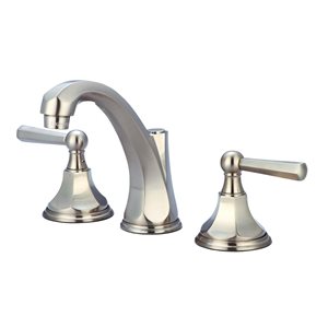 Spa Bathe Julliard 8-in Centerset Brushed Nickel Deck-Mount Bathroom Faucet