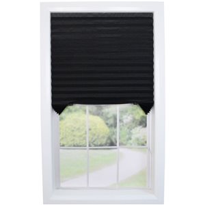 Versailles Home Fashions TempShade 4-Pack 48-in x 72-in Black Room Darkening Cordless Shade