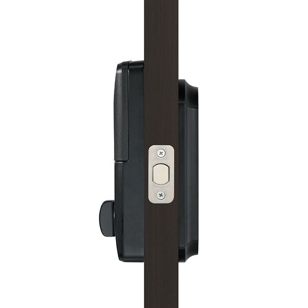 Dalton Black Touchscreen Smart Wi-Fi Bluetooth Electronic Lock