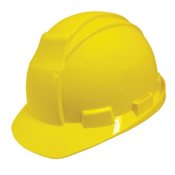 Casque de sécurité Workhorse jaune CSA classe 1