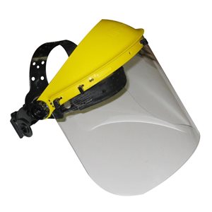 Workhorse Ratchet Headgear with Visor Safety Shield