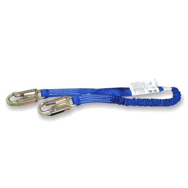 Workhorse 4-ft Shock Absorbing Lanyard