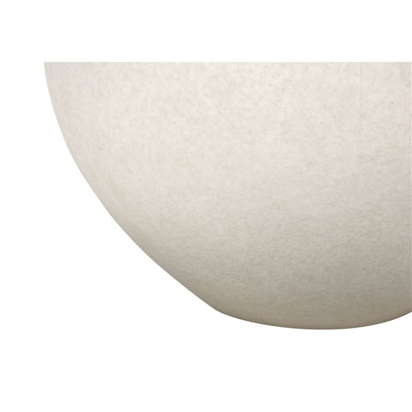 Monarch Specialties 16-in Cream Empire Shade and Ceramic Contemporary Table Lamp