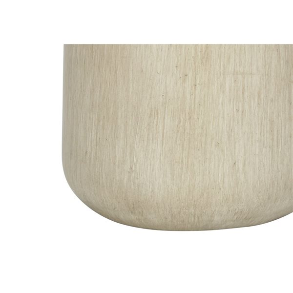 Lampe de table contemporaine 24 po Monarch Specialties béton beige avec abat-jour en tissu ivoire