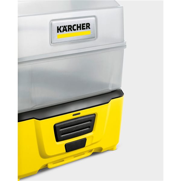 Karcher OC 3 Plus 72 PSI 1.8-gal. Cold Water Battery-Powered Portable Pressure Washer with Spray Gun and Hose