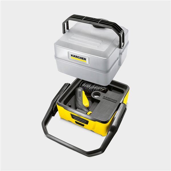 Karcher OC 3 Plus 72 PSI 1.8-gal. Cold Water Battery-Powered Portable Pressure Washer with Spray Gun and Hose