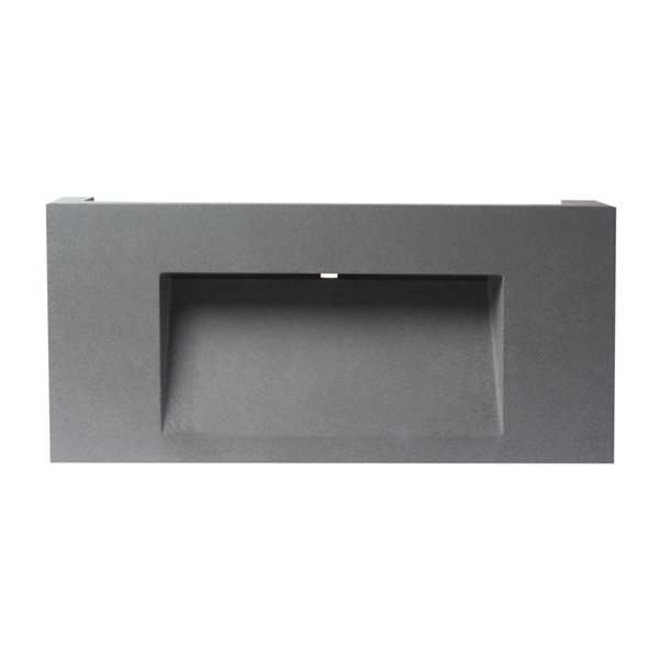 ALFI brand 40-in Matte Gray Solid Concrete Rectangular Countertop Sink