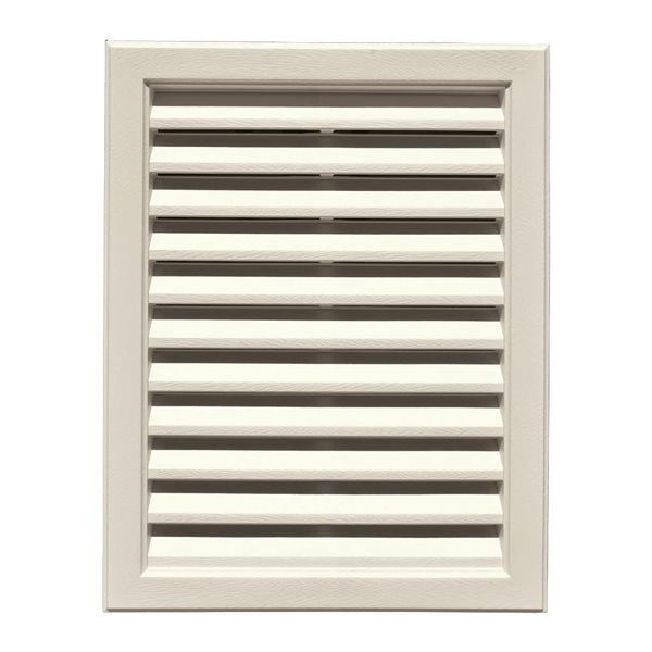 Novik 18-in x 24-in Classic Khaki Rectangular Gable Vent