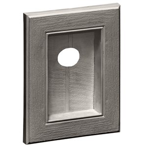 Novik 5.25-in x 7-in Sable Brown Recessed Split Block